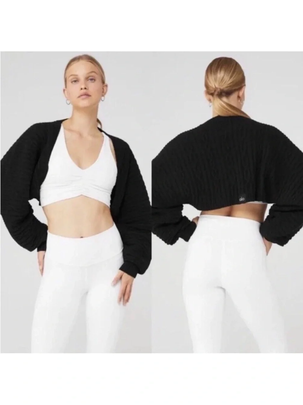 Alo cable knit set
